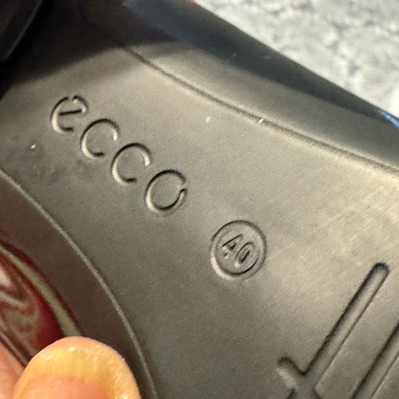 Ecco Black Danish Design Patent mint shape size 9 - Picture 3 of 12